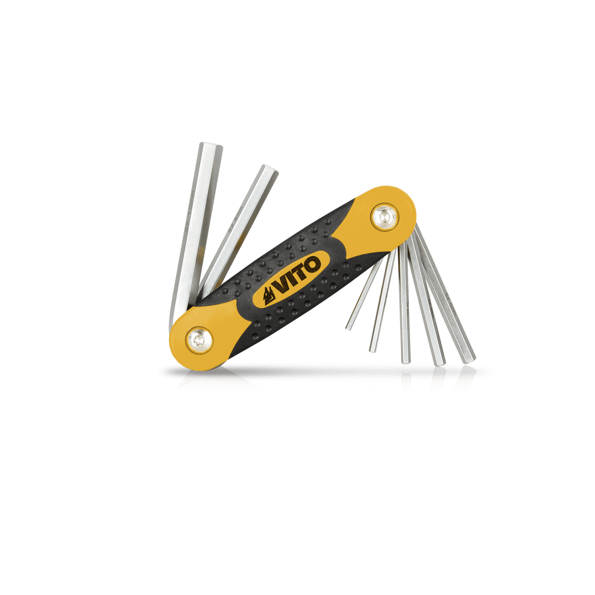 Juego de Llaves Allen tipo Navaja PRO 2,5–10 MM – 7 Piezas VITO VIJCHCP7G