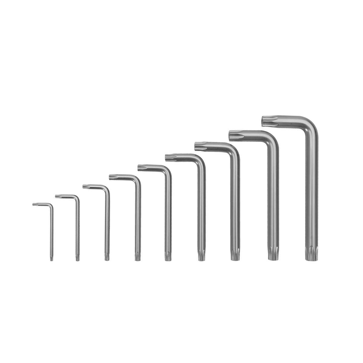 Juego de Llaves Torx de Seguridad PRO T10–T50 – 9 Piezas VITO VIJCTSP9