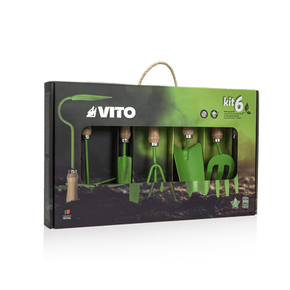 KIT JARDIN 6 PIEZAS EN ACERO