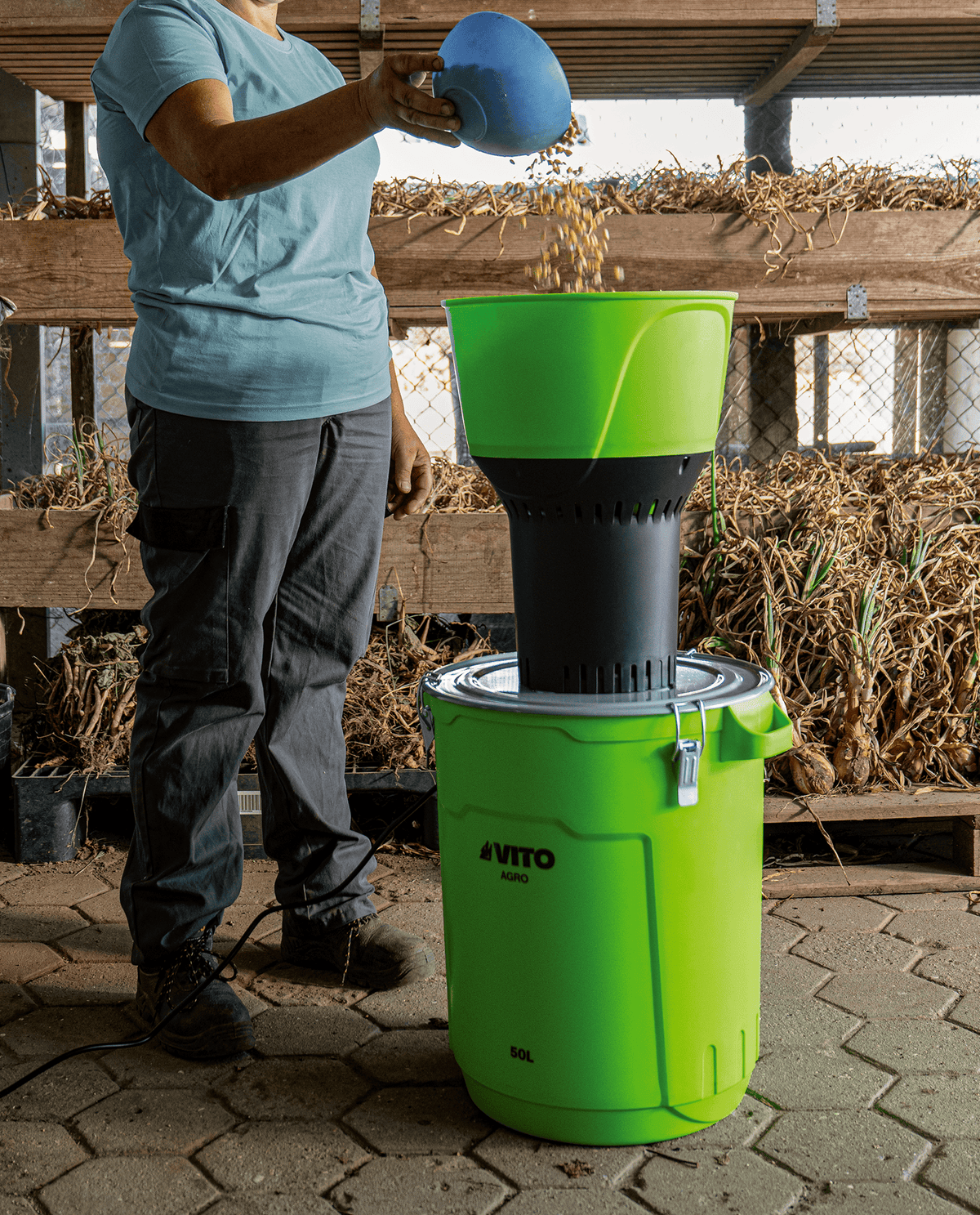 Molino Eléctrico 50L 1300W VITO VIME50