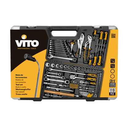 Werkzeugkoffer - 119-teilig VITO