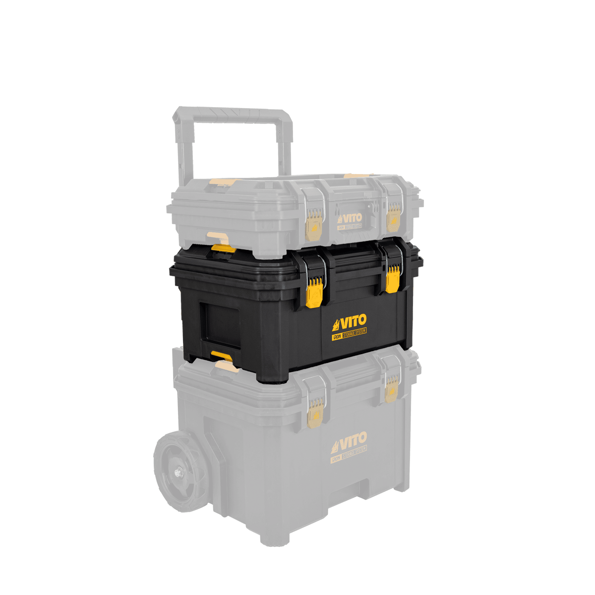 Caja de Herramientas Modular Media VITO VIMMMED