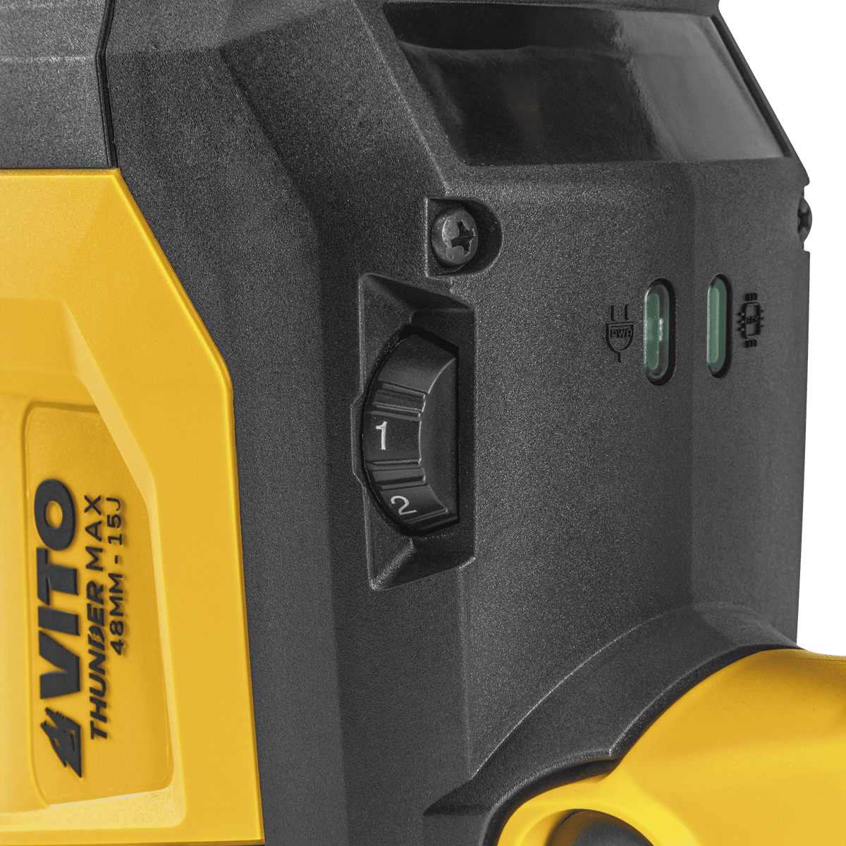Martillo Perforador Demoledor Brushless 10KG - 48MM SDS Max VITO VIMPDBM1048