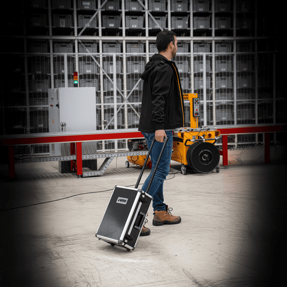 Maleta Trolley con Herramientas 137 Pzas VITO VIMTF137