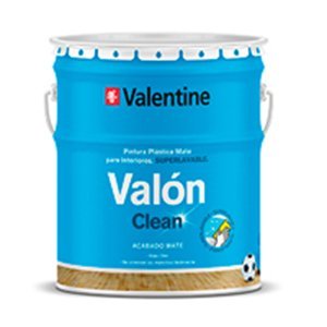 Valón Clean 4l Blanco Valentine