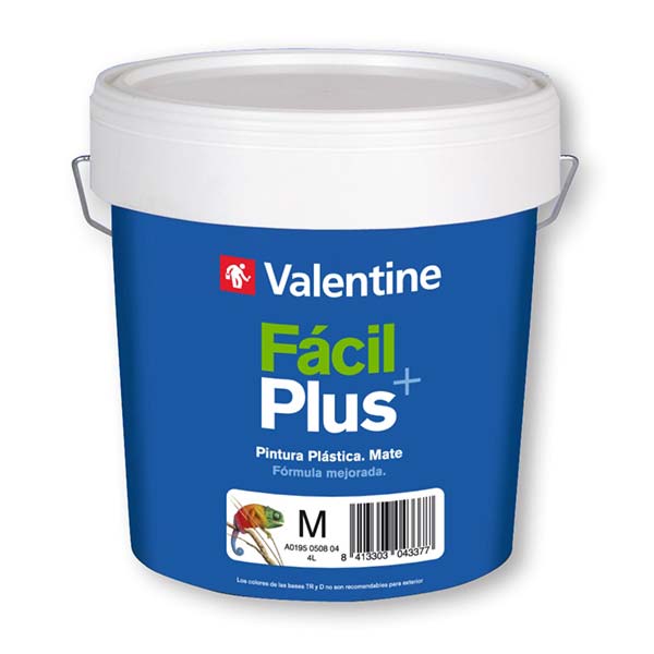 Facil + Plus Blanco 15l + 3l Gratis Valentine