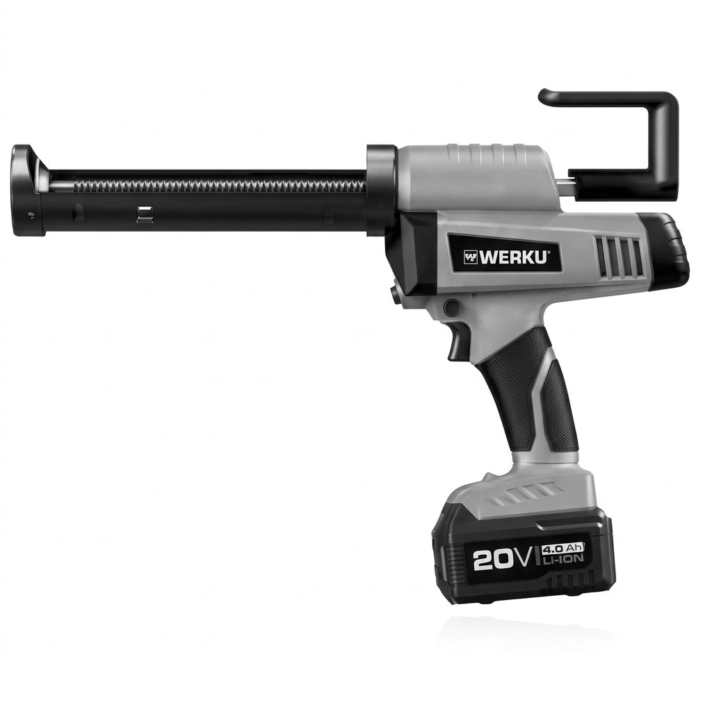 Pistola para Cartuchos Inalámbrica WK403570 20V con Luz LED 300 ml