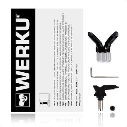 Werku WK501630 Pistola Airless Alta Presión con Boquilla 635