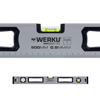 Nivel Rectangular Magnético de Aluminio WK602640–WK602650 Clase I