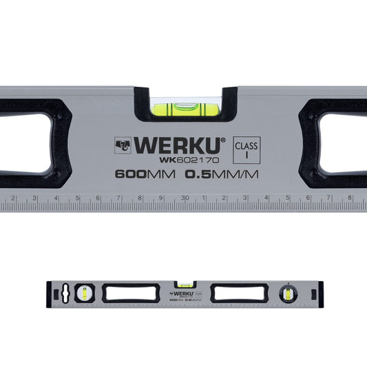 Nivel Rectangular Magnético de Aluminio WK602640–WK602650 Clase I