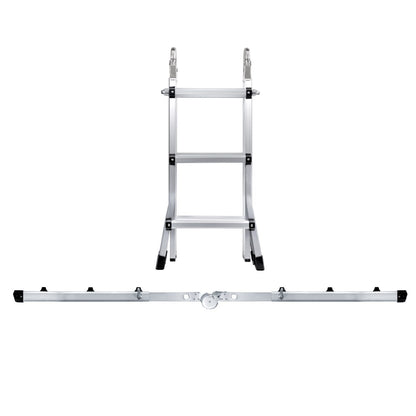 Escalera Telescópica Multiuso de Aluminio WK700110 / WK700120 150 kg