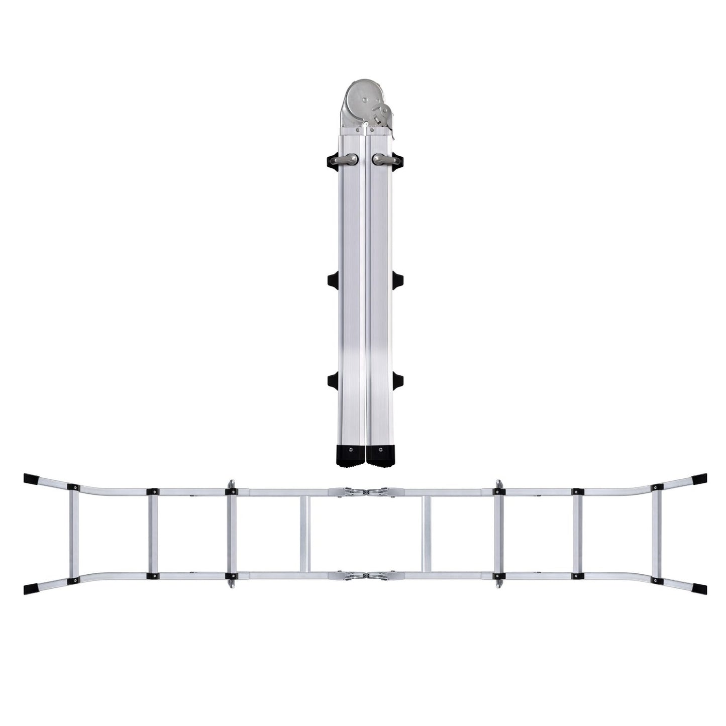 Escalera Telescópica Multiuso de Aluminio WK700110 / WK700120 150 kg
