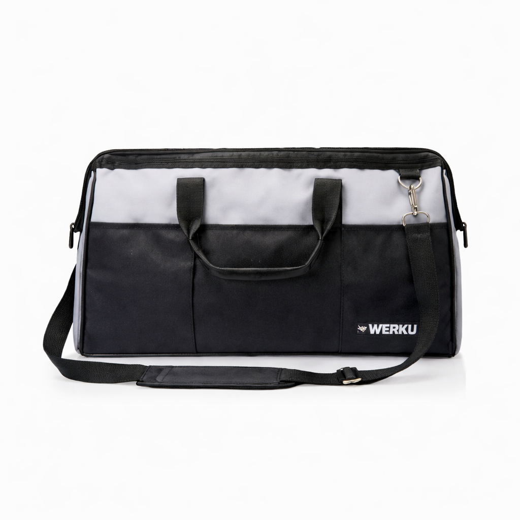Werku WK300710 Bolsa Herramientas 600D 8+6 Bolsillos 50x25x28cm