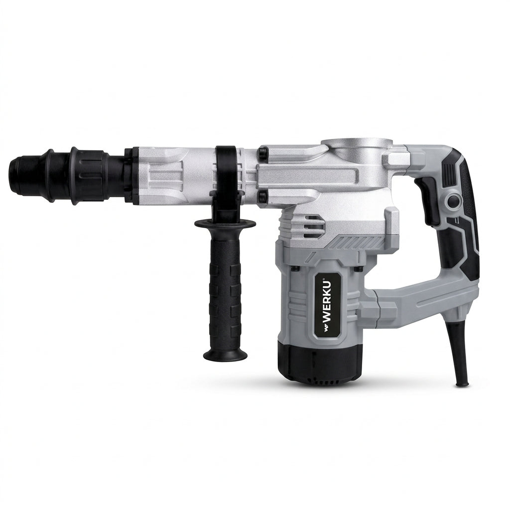 Werku WK403700 Martillo Demoledor 1300W SDS MAX 18J 7.3kg