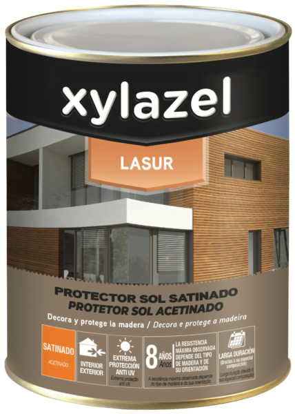 Protecteur solaire satiné Xylazel Lasur 