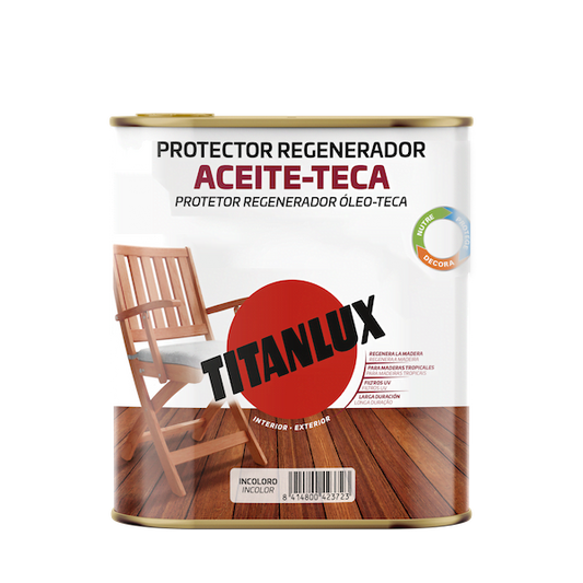 Aceite Para Teca Y Maderas Exóticas Titanlux