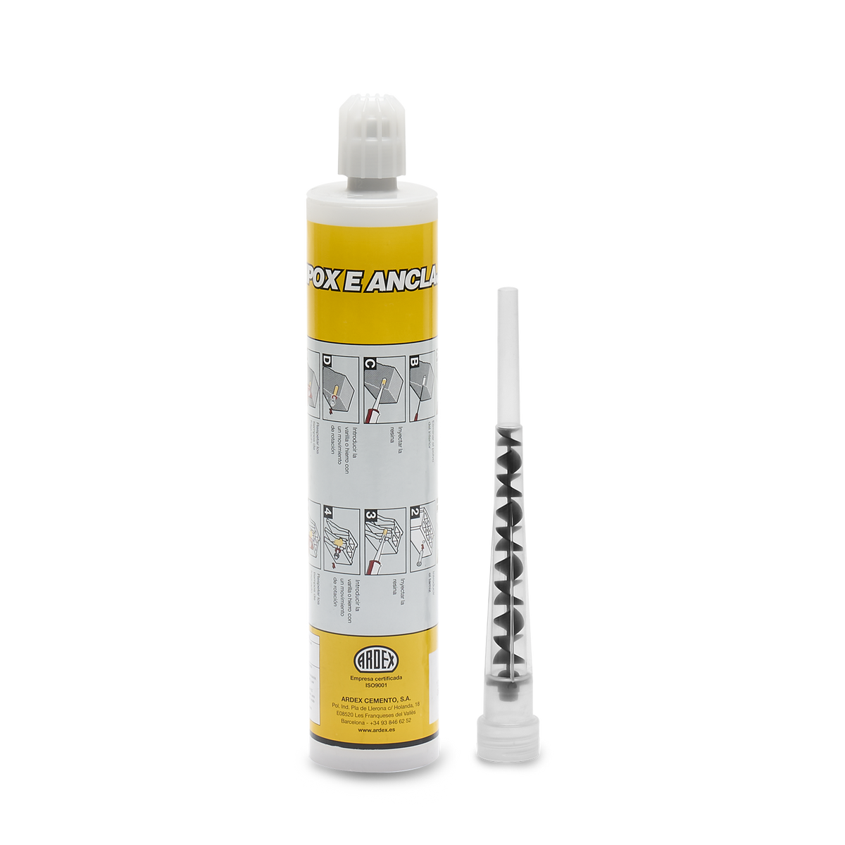 ARDEX ADIPOX E ANCLAJES