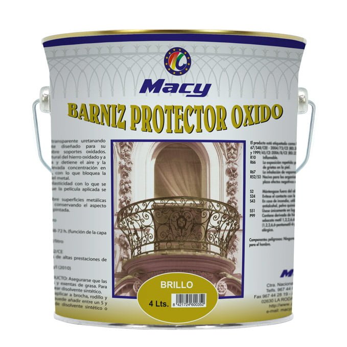 Barniz Protector Óxido Macy