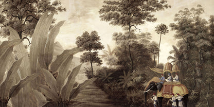Frise Indienne ANB04 — papel pintado Ressource Ananbô