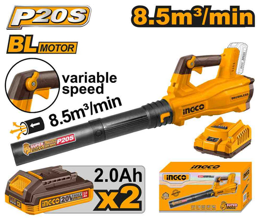 Soplador 20V 8,5 M³/min INGCO