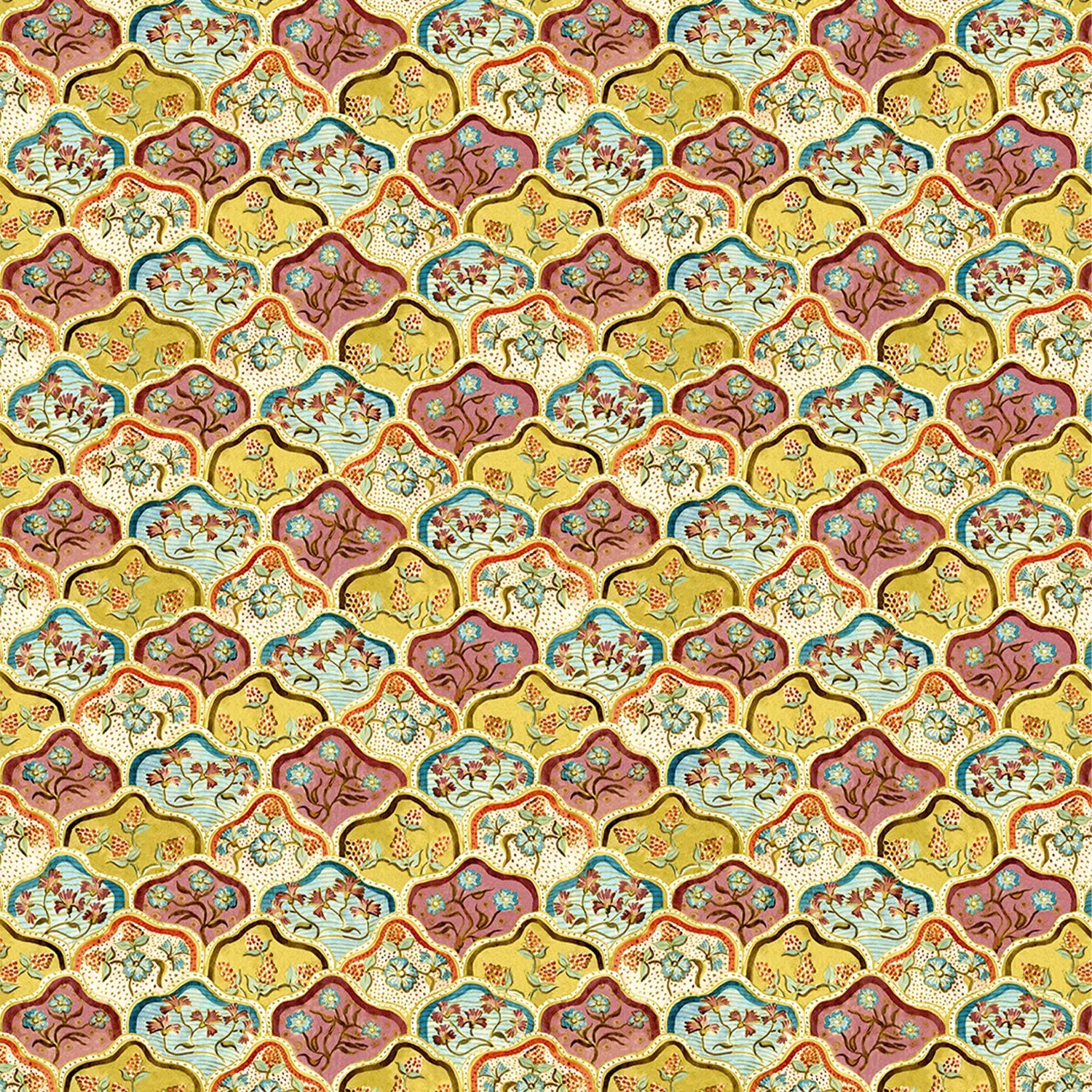 Collines De Fleurs CDF01 — papel pintado Ressource Antoinette Poisson