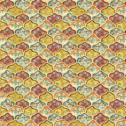 Collines De Fleurs CDF01 — papel pintado Ressource Antoinette Poisson