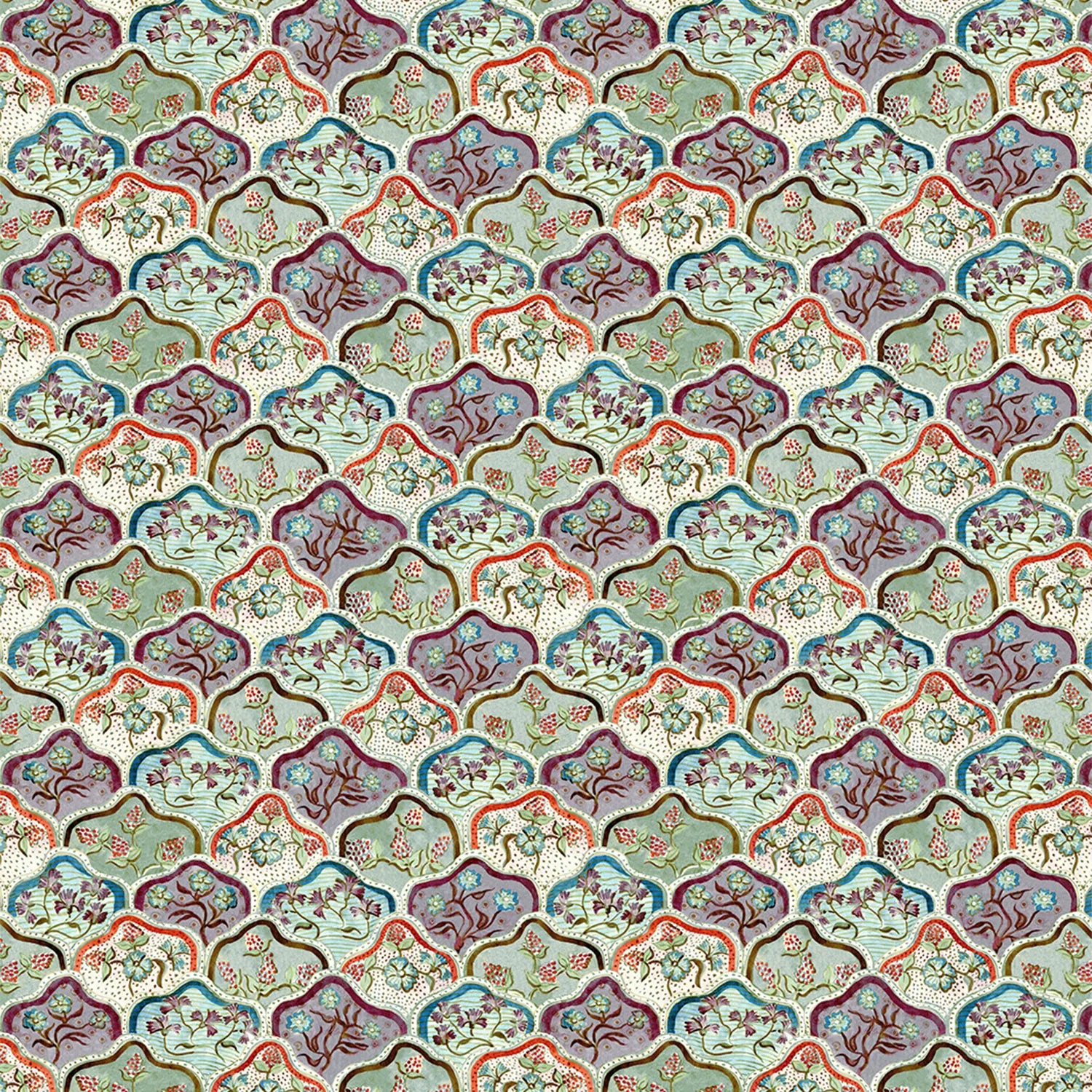 Collines De Fleurs CDF02 — papel pintado Ressource Antoinette Poisson