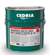 Cedria Barniz Incoloro Intumescente B-19 Al Agua