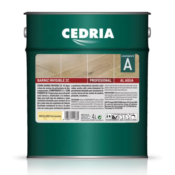 Cedria Barniz Invisible 2c 4L