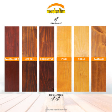 Lasur Decorativo al agua Maderlim | Lasur para madera exterior 20L