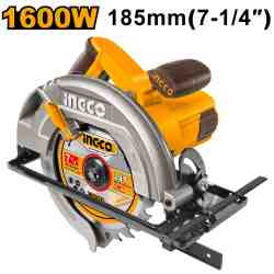 Sierra Circular 1600W 185mm INGCO