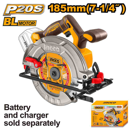 Sierra Circular 20V (185mm) INGCO