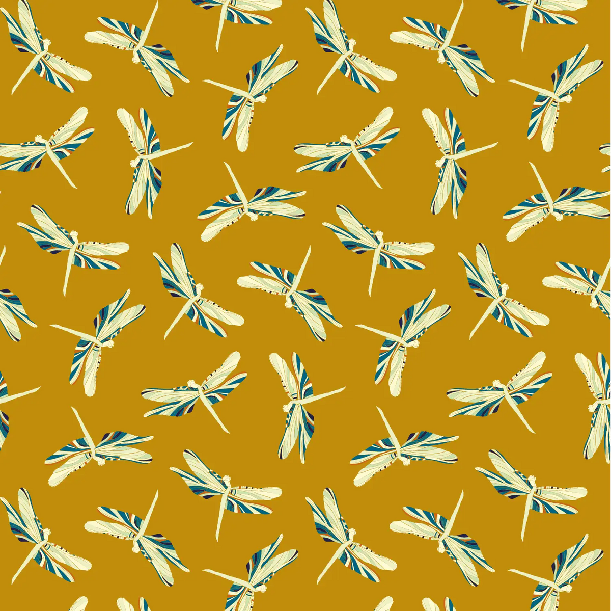 Demoiselles D01 — papel pintado Ressource Faune & Flore