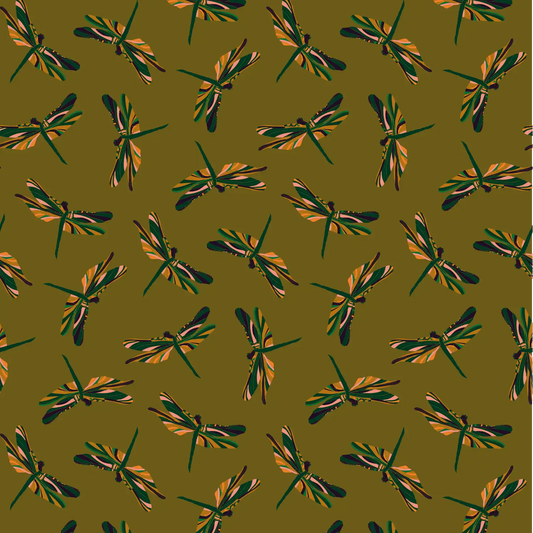 Demoiselles D02 — papel pintado Ressource Faune & Flore