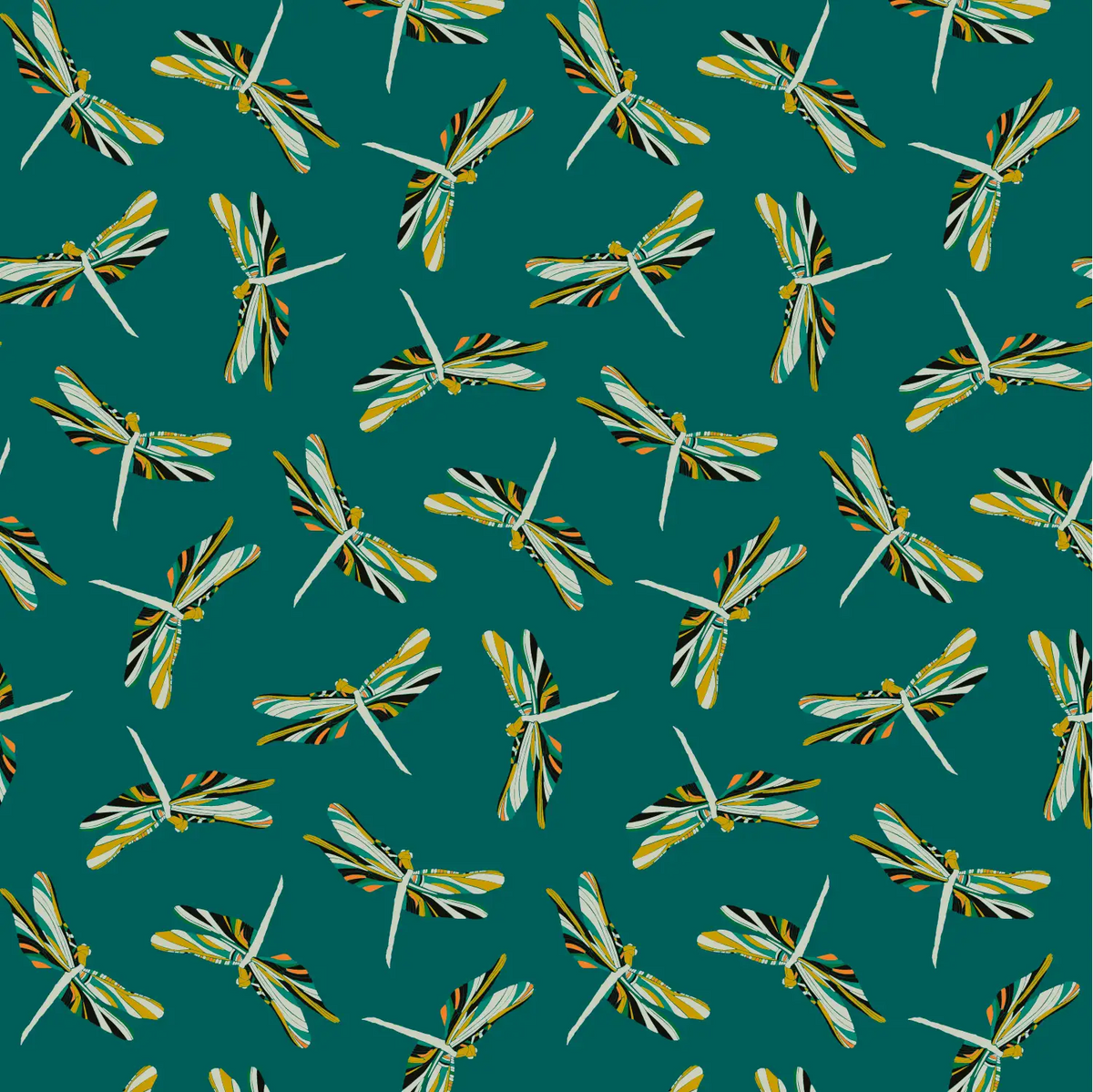 Demoiselles D04 — papel pintado Ressource Faune & Flore