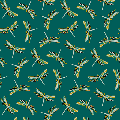 Demoiselles D04 — papel pintado Ressource Faune & Flore
