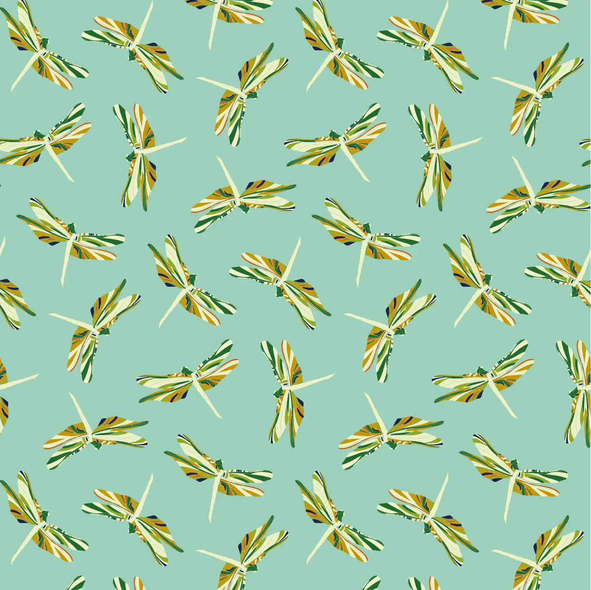 Demoiselles D05 — papel pintado Ressource Faune & Flore