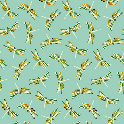 Demoiselles D05 — papel pintado Ressource Faune & Flore