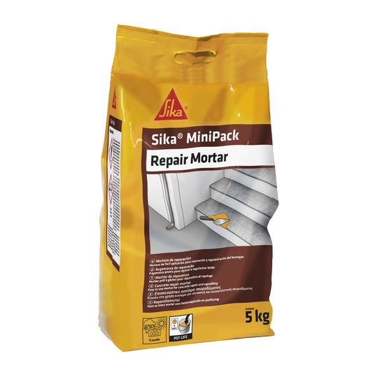 Sika Minipack Mortero de Reparación bolsa de 5 kg para reparar hormigón