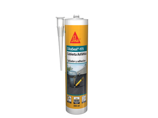 Sika SikaSeal-173 sellador bituminoso para cubiertas en cartucho de 300 ml