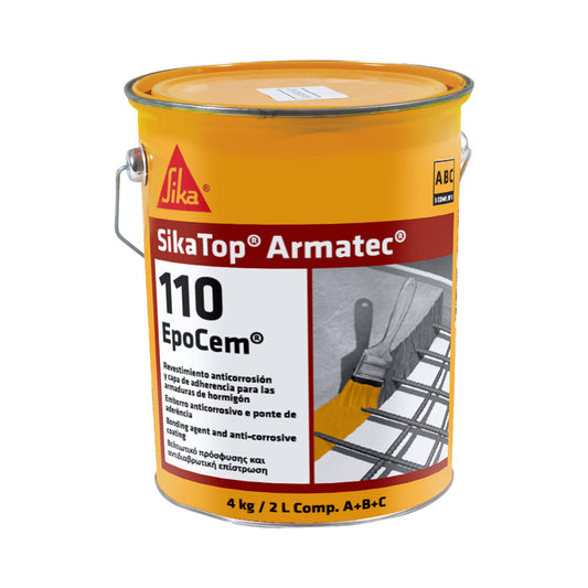 Sika SikaTop Armatec-110 EpoCem pasivador de armaduras cubo 4 kg