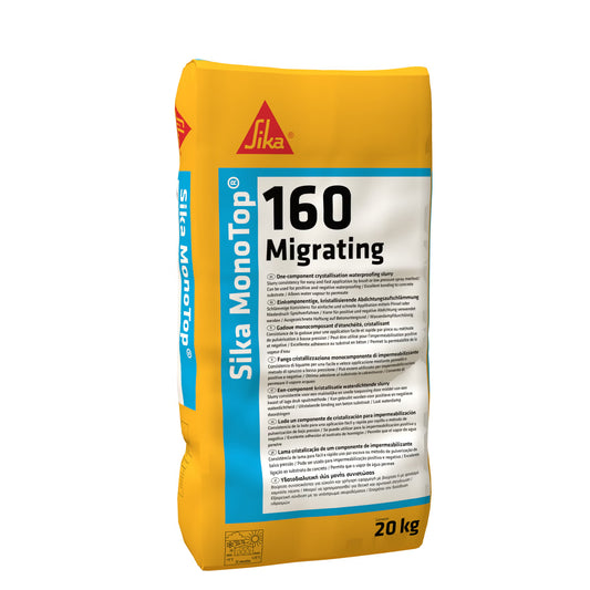 Sika MonoTop-160 Migrating mortero impermeabilizante por cristalización en saco