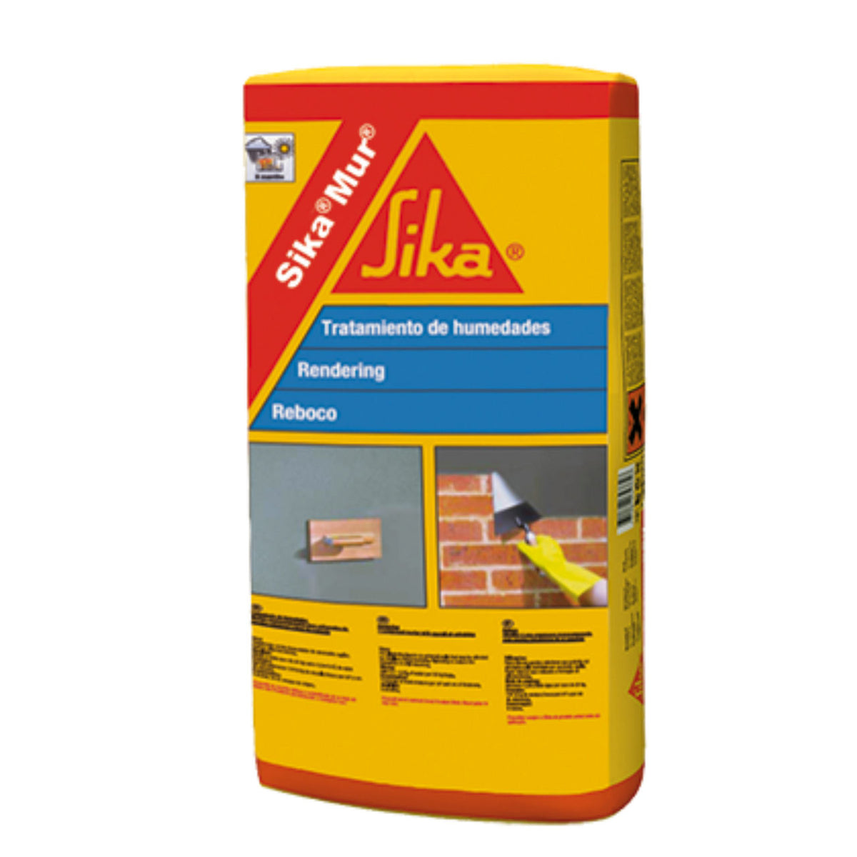 Sika SikaMur mortero contra humedad por capilaridad saco 25 kg