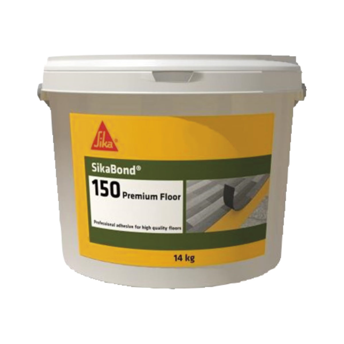 Sika SikaBond-150 Premium Floor adhesivo acrílico para pavimentos flexibles en cubo