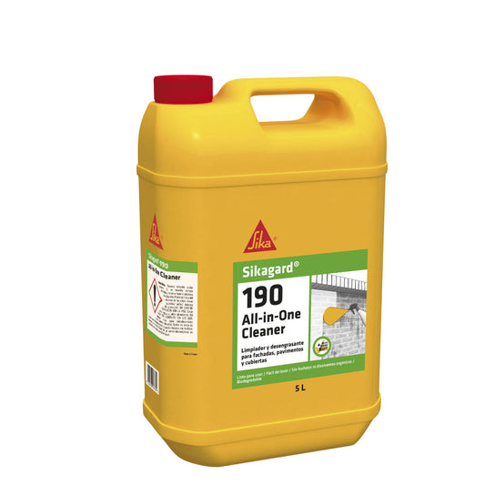 Sika Sikagard-190 All In One Cleaner limpiador desengrasante en garrafa de 5 litros