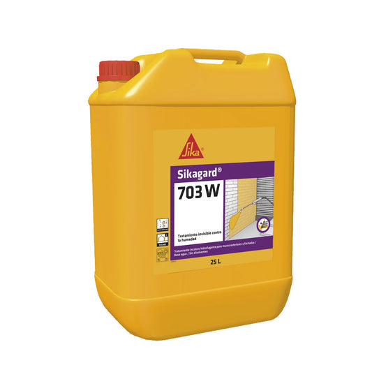 Sika Sikagard-703 W hidrofugante para fachadas en garrafa