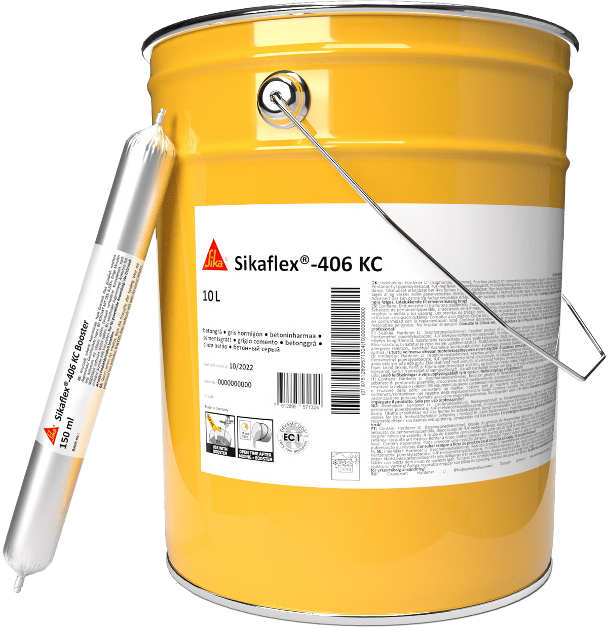 Sika Sikaflex-406 KC sellador de poliuretano autonivelante con Booster