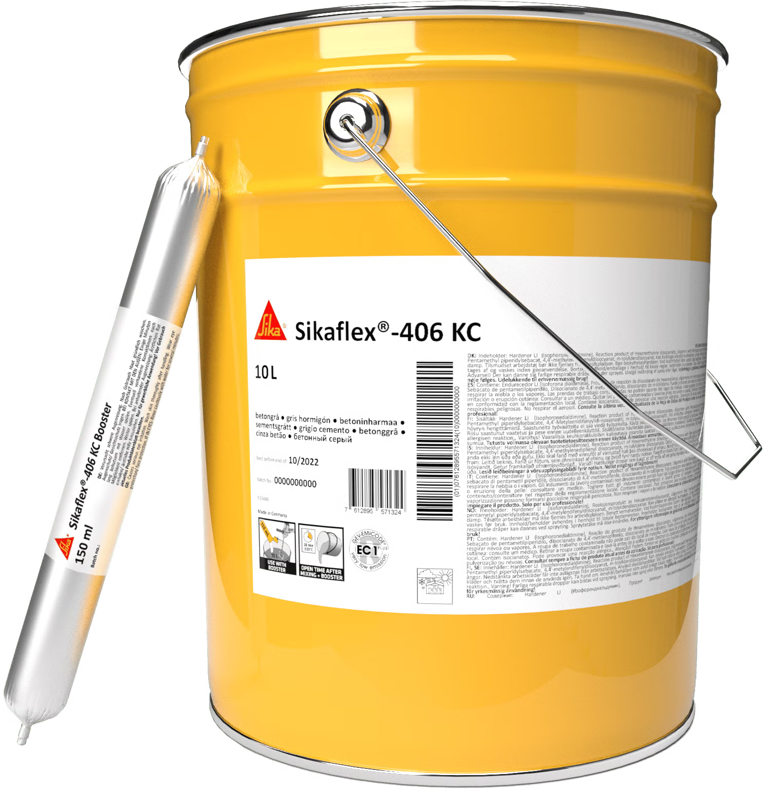 Sika Sikaflex-406 KC sellador de poliuretano autonivelante con Booster