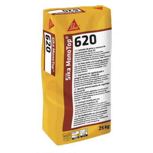 Sika MonoTop-620 mortero de reparación en capa fina saco 25 kg