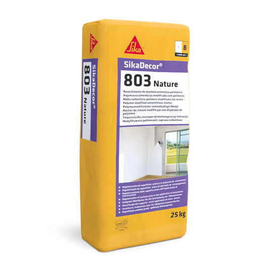 Sika SikaDecor-803 Nature mortero de regularización para microcemento en lote de 30 kg